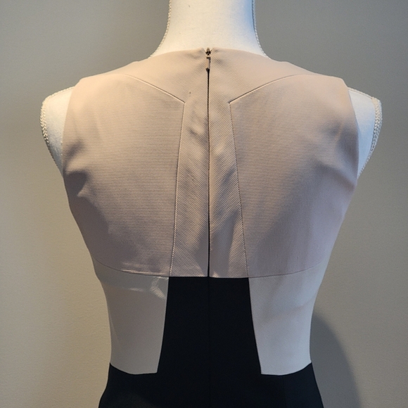 ❤️KAREN MILLEN BLUSH PINK AND BLACK COCKTAIL DRESS - Picture 8 of 10